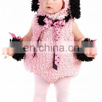 Plush Cute poodle Baby Costume