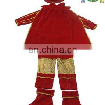 TZ87191 King Costume With Cloak For Kids Boots the Cat Hero Warrior