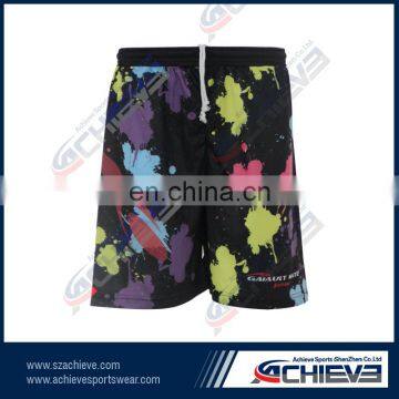 cheap fashion wholesale men's printing short new design sublimated sporting shorts polyester undershort