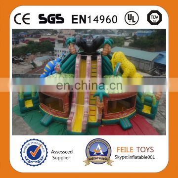 2014hot sale inflatable fun city/inflatable playground for kids/inflatable game