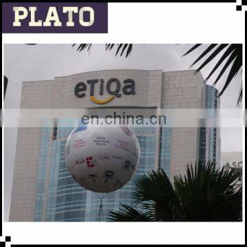 advertising custom helium flying balloon floating ball for sale