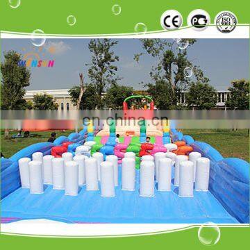 2017 CE latest style amusement inflatable park,jumping castle for sale