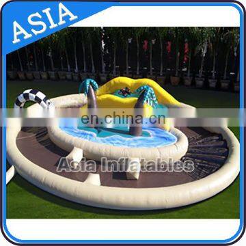 Giant Race Tack for Sale for Karting Car Sports Games Inflatable Air Race Track photo-2