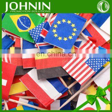 top quality custom decorate printed paper toothpick flags for party