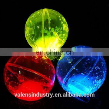 Funny Glow in the Dark Elastic Ball/Glow Boucing Ball for Kid Funny Toys