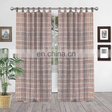 Handmade Hand Block Print Tapestry Indian Curtain Curtains Window Drapery Decor