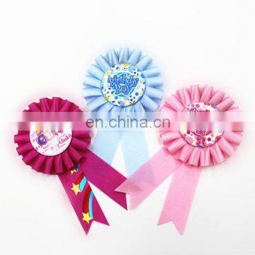 Custom craft ribbon rosette flower