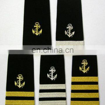 Maritime Yachting Yacht Epaulettes- Anchor epaulets