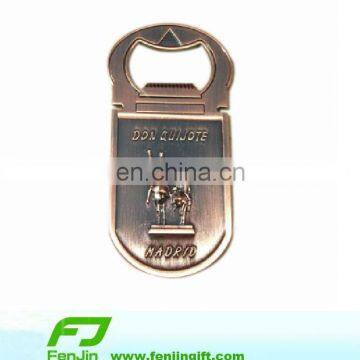 fridge magnet bottle opener ,metal fridge magnet souvenir