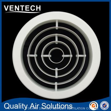 full size Hvac air ventilation air adjustable ring jet air diffuser