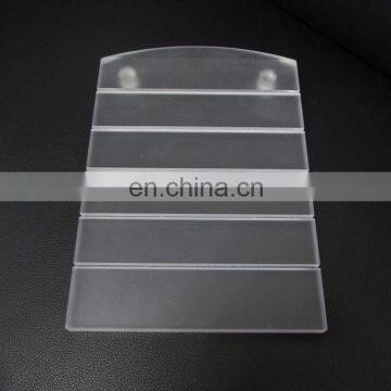 Hight quality handmade frost acrylic watch tray with insert C ring