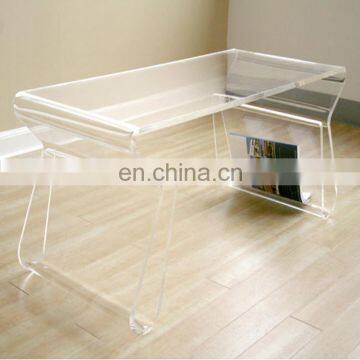 Hot sale high quality clear plexiglass coffee table