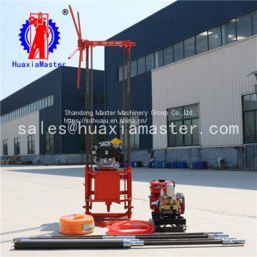 QZ-2B Gasoline engine soil drilling rig soil sampling drill machine for sale