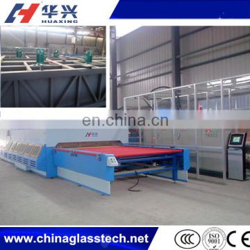 High Efficiency Top Convective Flat Tempered Glass Manufacturing Plant