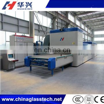 Horizontal convection heating flat/curved small glass toughening furnace