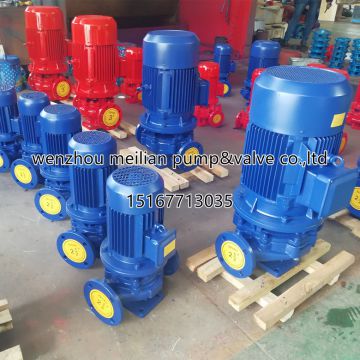 vertical pipeline centrifugal booster water pumps