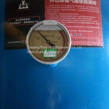 Gas tank stable pressure of air compressor parts gas tank 1.0/8 2.0/2 3.0/8