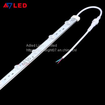 High power waterproof smd 3030 led edge-lit rgb led strip bar for light box poster