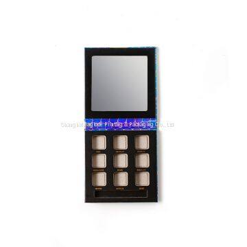 Custom Logo Printed Luxury Eyeshadow Packaging Eye Shadow Box Tray photo-3