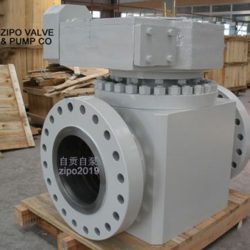 API6D Top Entry Trunnion Mounted Ball Valve