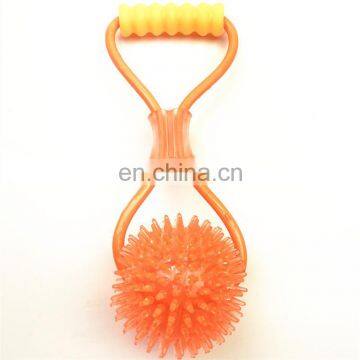 Pet Toy Interactive Spiked Elastic Drawstring Ball Molar Dog Toys Tpr photo-6