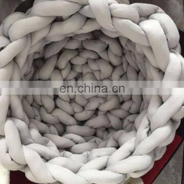 Chunky Knit Braid Tube Yarn Cat Bed Cat Nest photo-5