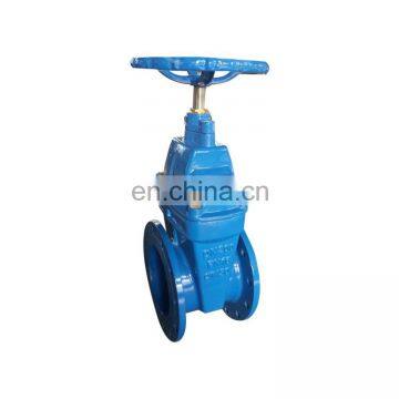 Non-rising Stem 4 inch soft sealing gate valve,price brass flange type hydraulic gate valve