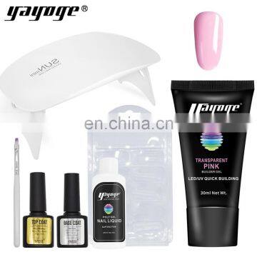 Yayoge UV/LED Private Soak off Poly-gel uv Gel Kit photo-2