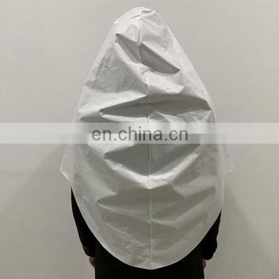 Disposable Surgical Kit Surgeon White Blue Medical Anti-Fog T4 Head Cover Helmet With Face Eye Shield Protection Hood Cover photo-3