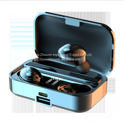Wireless Bluetooth 5.0 Low-latency Earphones, In-ear LED Digital Display, Mobile Power Supply, Long Battery Life photo-2