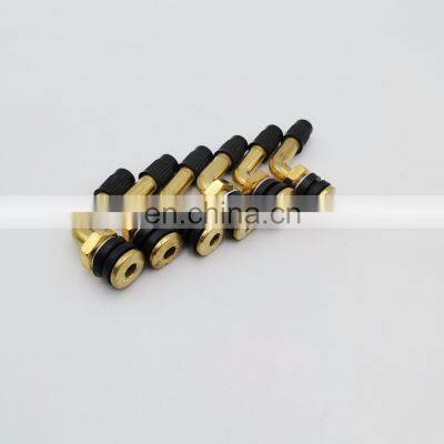 Universal 90 Degree Angle Bent Tyre Valve Metal Brass Bolt in Valve Stem PVR32 Modified Replacement Chrome Tire Valves