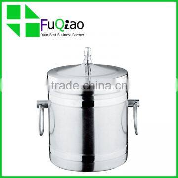 Trade Assurance Customed Logo Barware stailess steel champagne bucket glass cooler