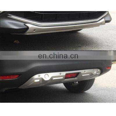 Factory price front and rear Skid Bar For Nissan QASHQAI 2016 -2018 Stainless steel front and Rear Bumper  protector