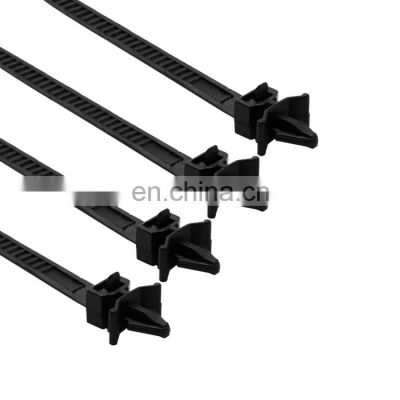 Custom Serialized Numbered Cable Ties With a small holder