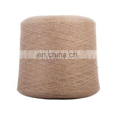 Wholesale customized 2/42NM 30% BCI COTTON 30% ECOVERO VISCOSE 25% BAMBOO 15% LINEN YARN Spinning for knitting