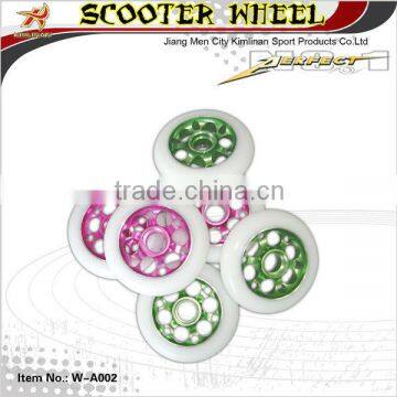 PU SCOOTER WHEEL, STUNT SCOOTER PU WHEEL, METAL CORE PU WHEEL