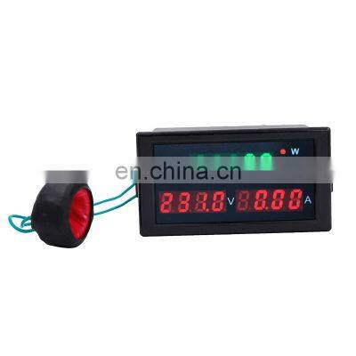 DL69-2047 80-300V 200-450V Multi-functional Digital Display AC Voltmeter  Ammeter Power Meter Current Transformer