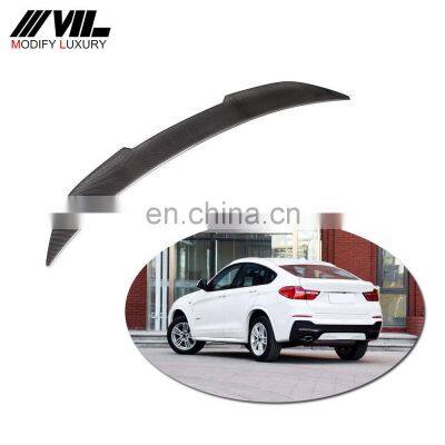 Carbon Fiber X4 Rear Spoiler for BMW X4 F26 SUV xDrive28i xDrive35i 2014-2017