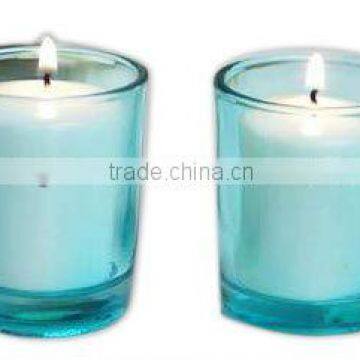 Wholesale promotional votive glass candle holder for wedding or home decoration