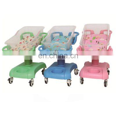 ABS tilting crib pediatric neonatal adjustable medical baby crib bed for hospital