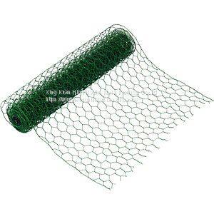 30mmx30mm PVC Coated Hexagonal Chicken Wire Mesh photo-3