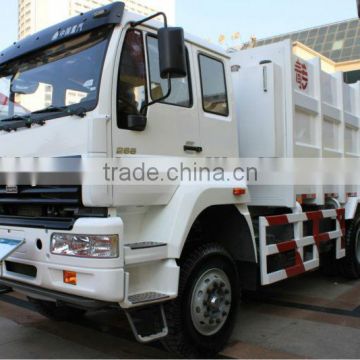 Howo 12cbm Hydraulic Pressed Garbage Collection Truck