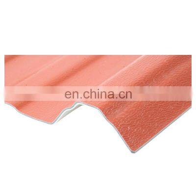 Heat resistance wave pvc roof tiles for industry/excellent waterproof upvc plastic roof sheet for warehouse