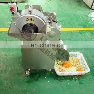 Vegetable fruit potato carrot 4mm-20mm cube cutting machine