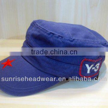 distressed military cap