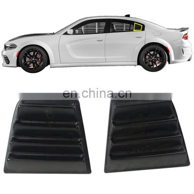 rejilla de ventana Factory Selling Carbon Fiber Rear Window Louvers for 2013 Dodge Charger  Carbon Fiber Wholesale Decorative