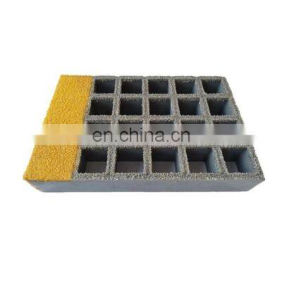 38*38mm Anti Slip FRP Molded Grating High Bearing Load Grating