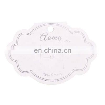 2019 Fashion Paper Earring Display Card Jewelry Necklace Packaging With Custom Logo photo-2