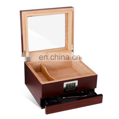 Cedar cigar moisturizing box manufacturer's stock sidamu matte environmental protection cigar storage wooden box