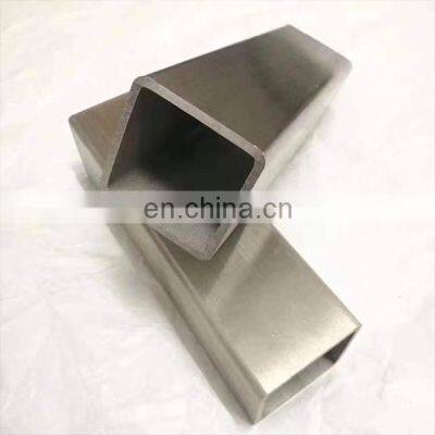 China Rectangular Seamless Stainless Steel Pipe Seamless Stainless Steel Tube